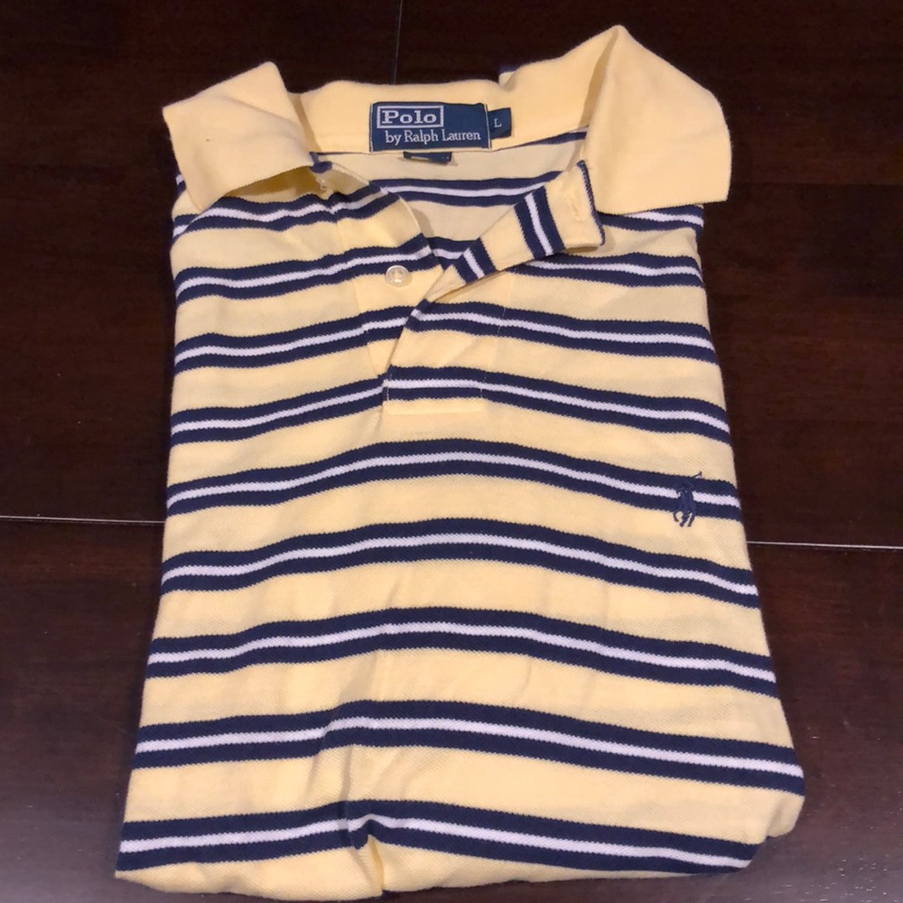 Yellow and Blue Polo by Ralph Lauren